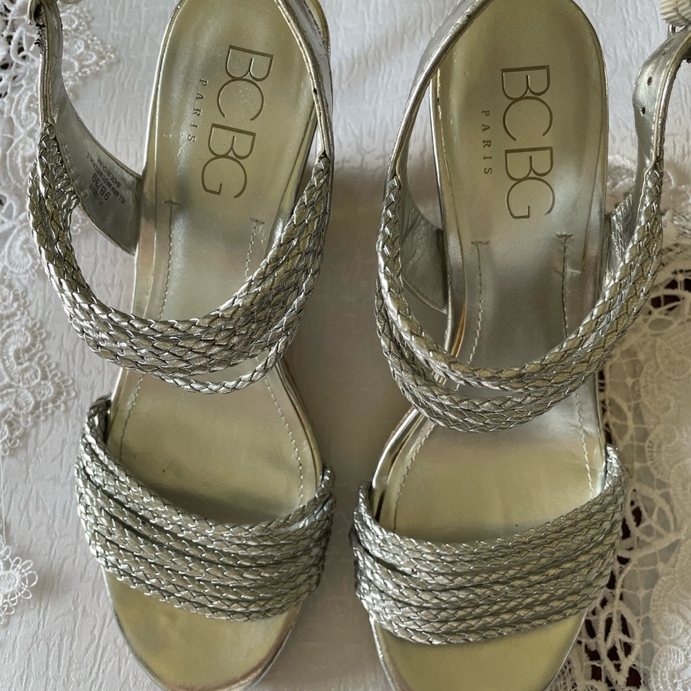 BCBG Wedge Sandal - Picture 2 of 8